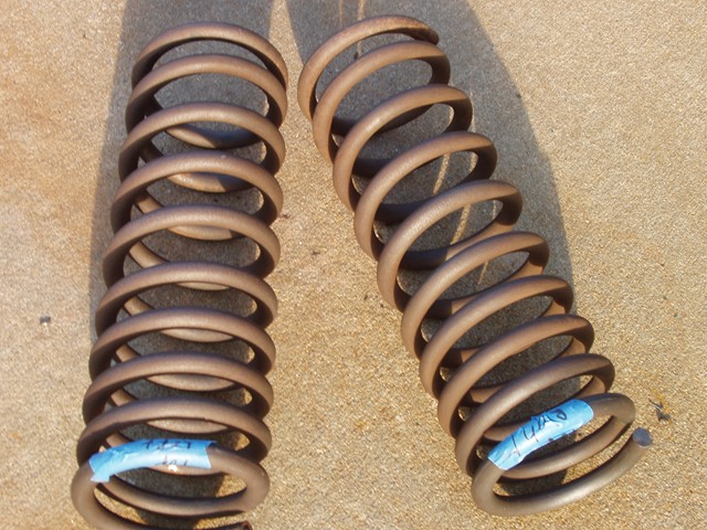 eloctrolytic rust coil springs